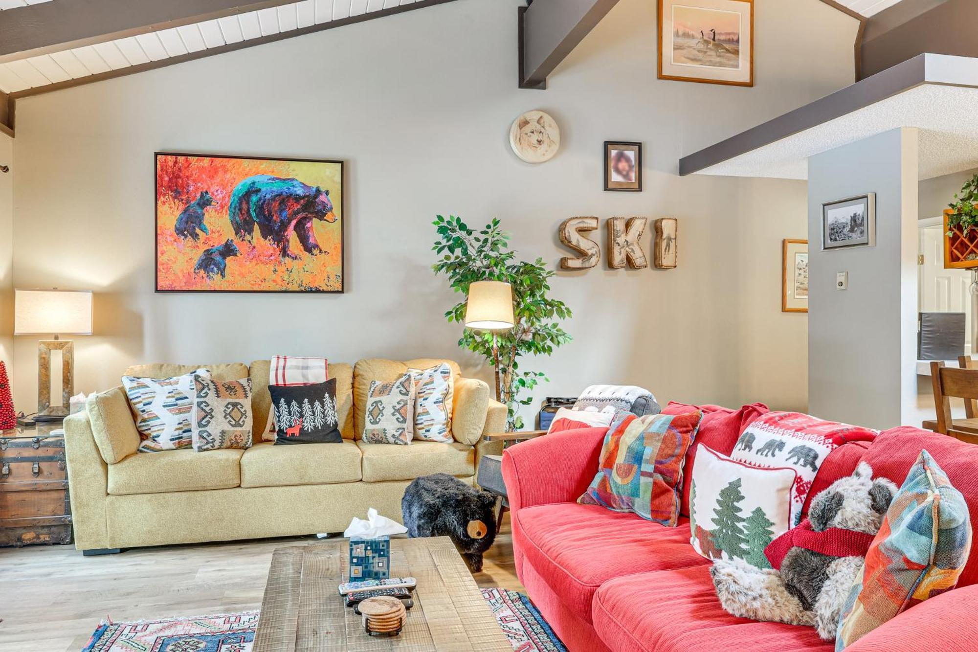 Incline Village Condo With Deck 1 Mi To Lake Tahoe Exteriör bild